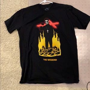 The weeknd t-shirt extra-large